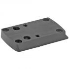 Trijicon RMRcc Adapter Fits S&W M&P Shield or Springfield Hellcat OSP Glock 43X MOS and 48MOS - Black