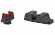 Trijicon Fiber Sight Fits Glock 42 and 43 Comes With Red and Green Fiber