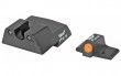 Trijicon Tritium HD Night Sights Fits H&K .45C/.45C Tactical/P30/P30L/VP9 models Orange Front Outline