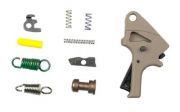 Apex Tactical Specialties Apex Tactical Specialties, Flat-Faced Forward Set Sear & Trigger Kit Polymer , Trigger, Flat Dark Earth