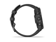 Garmin GPS da polso FENIX 7X Slate Gray con cinturino in silicone Black (Solar edition)