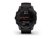 Garmin GPS da polso FENIX 7X Slate Gray con cinturino in silicone Black (Solar edition)