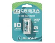 Meprolight Olight batteria CR123A 3,6 V 1600 mAh