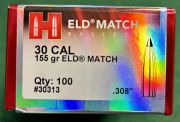 Hornady ELD MATCH CAL.30 155g