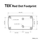 Vector Optics BASETTA PER RED DOT TEK FOOTPRINT