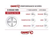 Gamo 3-9X40 WR