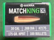 Sierra 308" 175GR HPBT MATCHKING-X