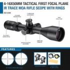 (Marca generica) 4-16x50mm Tactical FFP
